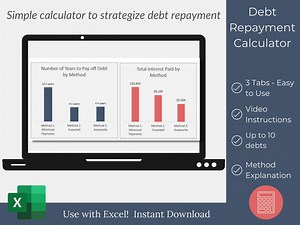 Debt Tracker Debt Payoff Tracker - Etsy Australia