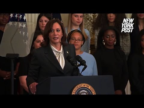 Kamala Harris roasted over word salad on Women’s History speech | New York Post