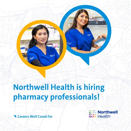 At Northwell, our pharmacy team ensures that our patients are taken care of regarding their medication needs, from preparation to distribution. Join our team of Health Raisers and gain access to a variety of benefits including opportunities for career growth through continuing education programs and Pharmacy Technician University. For more information, including salary range details and a full job description, please visit NorthwellCareers.com. Discover a career well cared for at Northwell Healt