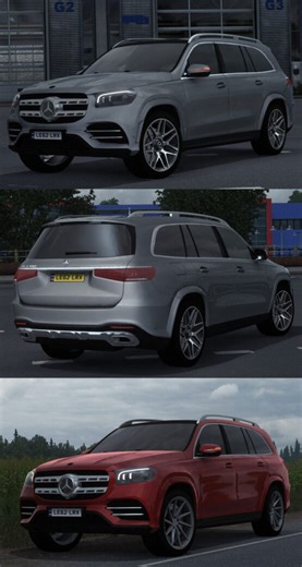 Mercedes-Benz X167 GLS-Class V2.5 1.55 | ETS2 mods