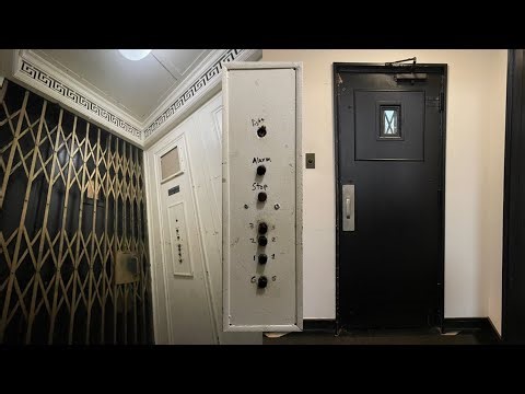 Creepy 1920s Otis Elevator @ 528 W Stratford - Chicago, IL.