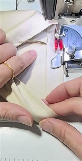 The methods for making cuffs and trouser cuffs#Hand-stitched#Sharing of clothing sewin