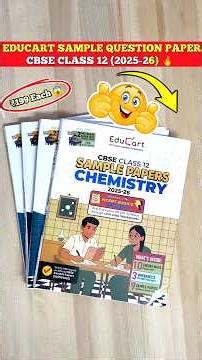 😱Educart Class 12 Sample Paper 2025-26 || Review & Unboxing 🔥|| Best Sample Paper For Class 12 Board