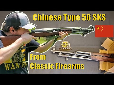 Chinese SKS Unboxing from Classic Firearms - Veteran Type 56 Carbine Packed in Cosmoline - 7.62x39