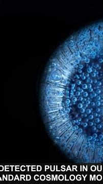 First Pulsar in Milky Way Challenges Cosmology Models Discover #Shorts