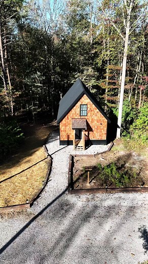 Cozy Cedar A-Frame Cabin in Hocking Hills