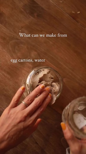 l've been experimenting with paper clay for a few years now. It's a lot of fun to work with and there are so many things that can be made from it. Here are just a few! for paper clay you're going to want to soak your egg cartons, Squeeze out excess water, add flour, (can be replaced with rice flour or school glue) and a pinch of salt to avoid mold during the drying process. I will say that, for some of these I swapped out egg cartons for toilet paper, junk mail, or paper bags it all works pretty