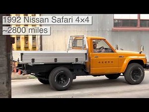 1992 Nissan Safari pickup truck / Ute | SODO Moto Seattle