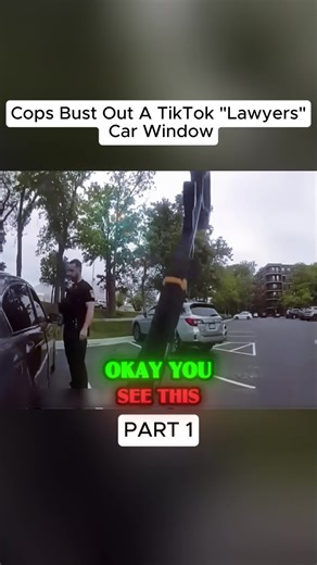 Part 1 | Cops Bust Out A TikTok “Lawyers” Car Window #cops #bodycam #policevideo #copsoftiktok #fyp