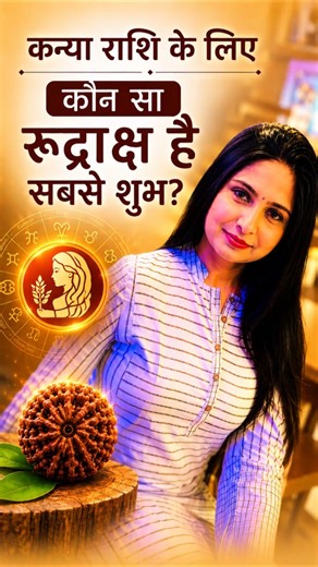 Kanya Rashi Ke Liye Kaunsa Rudraksha Pehne? #kanyarashi #rudraksha #astrology