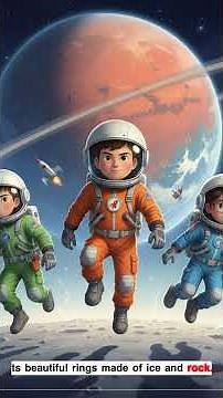 Our Space Adventure! 🚀 Explore Planets & Meet Alien Friends