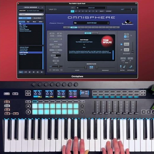 Free Omnisphere Preset: Just A Scrape | Textural Ambient Pad #synth #sounddesign #electronicmusic