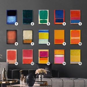 Custom Mark Rothko Wall Art Set of Three - Abstract Canvas Prints - Etsy