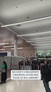 SEA Airport unveils revamped security checkpoint