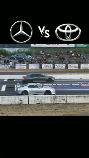 Toyota Supra MK4 vs AMG E63 S — The Battle of JDM & German Performance 🇯🇵🇩🇪