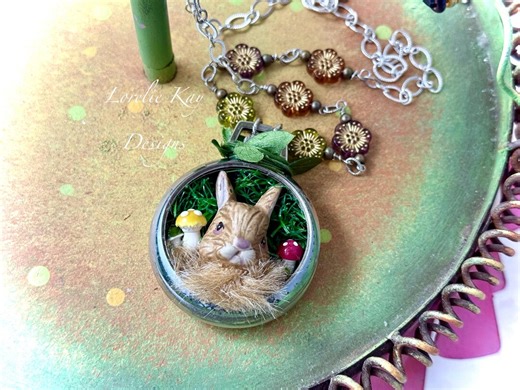 Little Red Riding Hood Pocket Watch Necklace Miniature Diorama Pocketwatch Pendant - Etsy