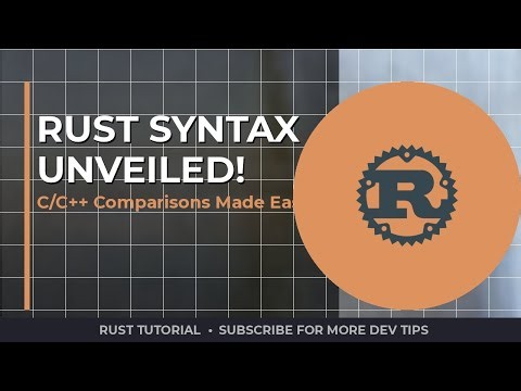 Master Rust Syntax: Quick Guide with C++ Insights (2026)