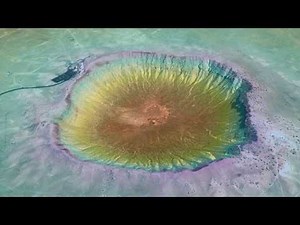Meteor Crater (Barringer Crater) LiDAR DEM Visualization