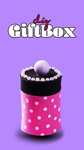 How to make tiny gift box! 🎁 🤩 #giftbox #craft #diy #foamsheetcraft #artandcraft | D.I.Yay