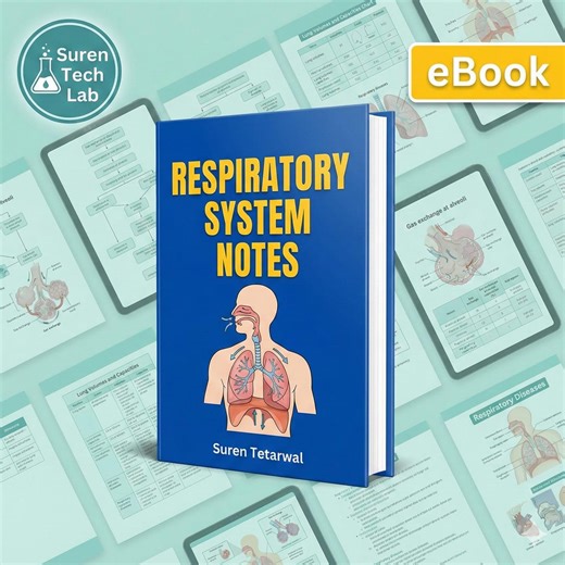 Respiratory System Study Guide: Anatomy Physiology Notes With Diagrams (digital Download) - Etsy Australia