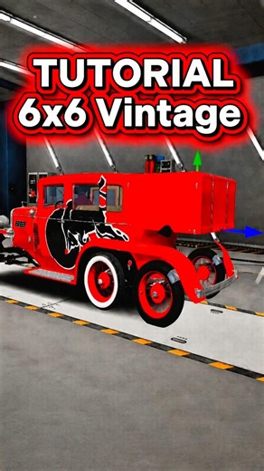 6x6 Vintage Tutorial ! #carparkingmultiplayer
