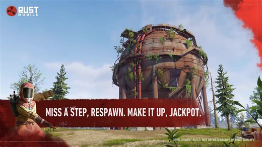 Take a look back at the monument: Dome—all about the climb, the tension, and the risk increasing as you move upward. One wrong move sends you down. One clean run hits the jackpot. #RustMobile | Rust Mobile