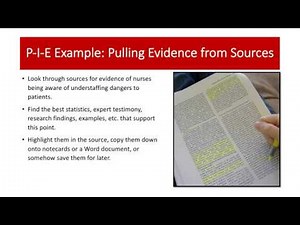 How to Incorporate and Synthesize Sources