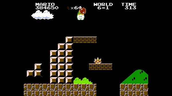 Super Mario Bros. Gameplay Walkthrough Part 6 - World 6!