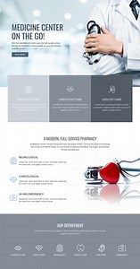 Pharmacy and medicine - CSS Template by Nicepage