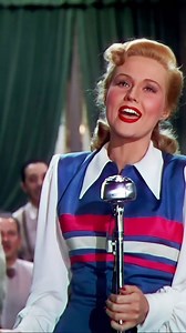 Virginia Mayo (dubbed by Jeri Sullavan) in A Song Is Born, 1948 This is a musical remake of Ball of Fire (1941). Howard Hawks directed both movies, Gregg Toland was the cinematographer for both films, and Mary Field played the same part (that of Miss Totten) in both movies Producer Samuel Goldwyn forced Virginia Mayo to watch Ball of Fire over and over again so she could mimic Barbara Stanwyck’s performance | Old Movies
