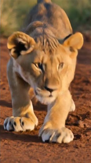 This Lion Cub's Glow-Up Is Insane #lionking #transformation #animals