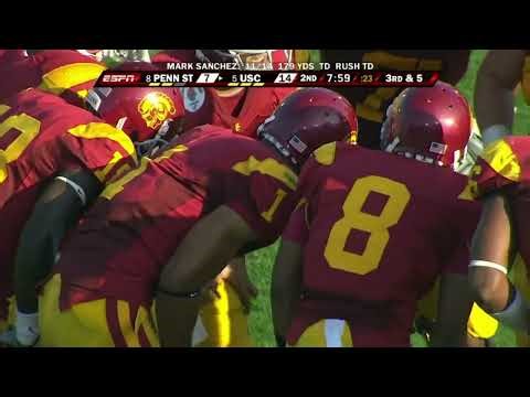 #5 USC vs #8 Penn State 2008 Rose Bowl | Big 10 Classic Full 720p