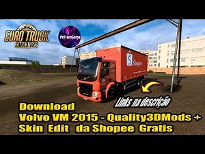 Dowloand Volvo VM 2015 + Skin Shopee Gratis