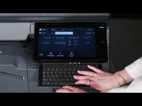 Text Searchable PDF Feature Demo: Scan to Email with OCR on Sharp BP Advanced Series MFPs