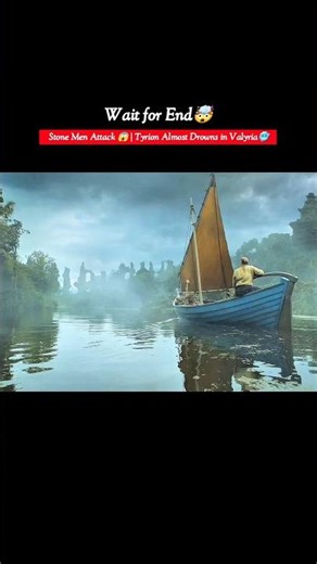 Stone Men Attack | Tyrion Almost Drowns in Valyria🥶🔥 #shorts #gameofthrones