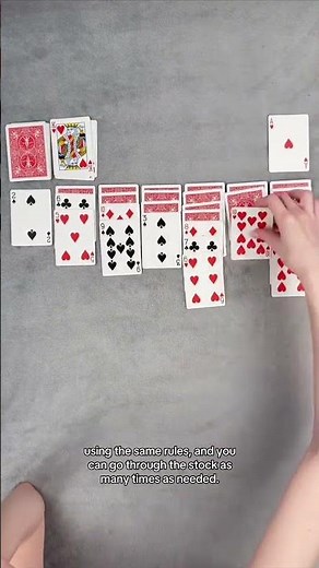 Here’s how to play Klondike #solitaired #solitaire #cardgames
