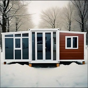 [Hot Item] Waterproof Fireproof Mobile Expandable House Tiny Home Luxury Modular Prefabricated House Folding Homes
