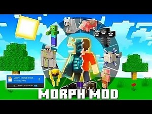 MORPH MOD MAGIC Works on ALL Minecraft Editions!