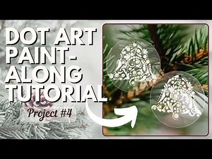 Easy Acrylic Ornament Bell Design: No Mandala Experience Needed!