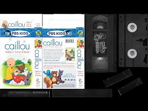 Caillou - Caillou's Furry Friends (2001, VHS, USA) - (VHS Tape Rip)