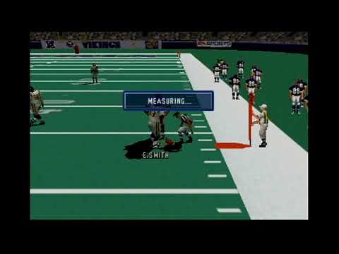 Madden 2001 N64 Dallas Cowboys at Minnesota Vikings