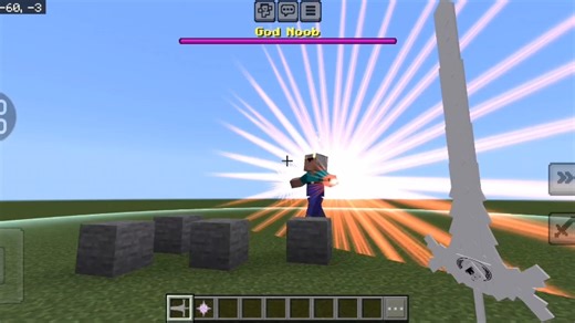 funny sword vs op mobs