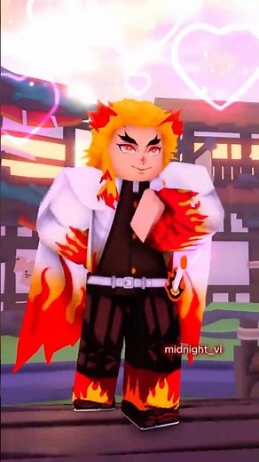 Rengoku Kyojuro HEAVY LOVE ODETARI (Roblox) #rengoku #demonslayer #odetari #heavylove