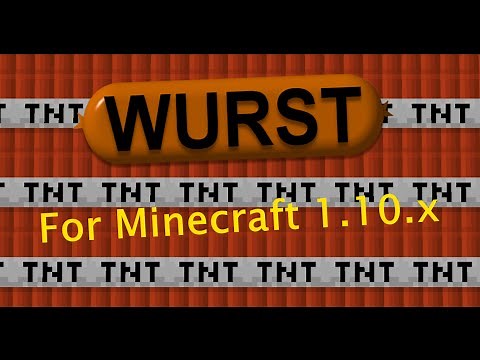 How To Install Wurst Hacked Client for Minecraft 1.10.X!