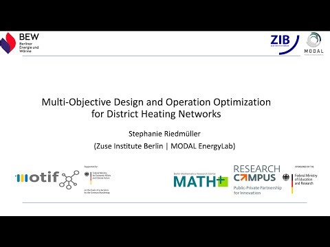 Multi objective design and operation optimization for district heating networks