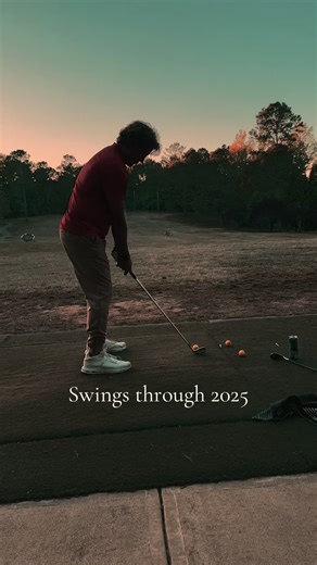 2025 swing through the year #2025 #golf #golfswing | golf