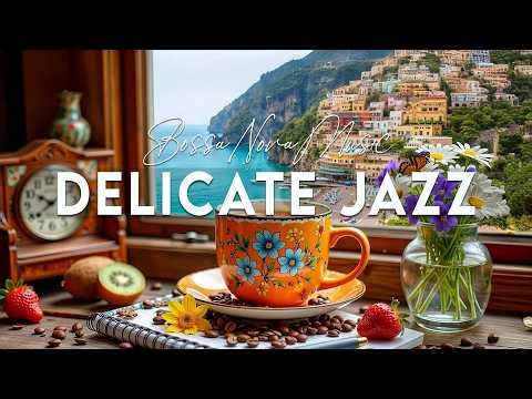 Delicate April Jazz ~ Spring Morning Jazz Cafe Music & Positive Bossa Nova Piano for Stress Relief
