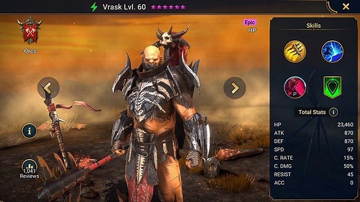 Vrask - HellHades - Raid Shadow Legends