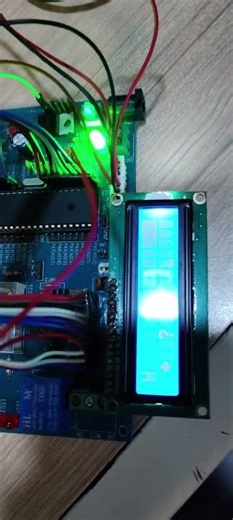 16x2 LCD with ATmega16 in 8-bit mode |learn with fusion | Embedded