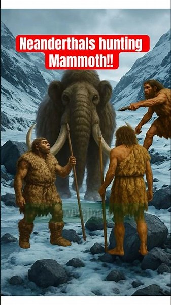 How Neanderthals Hunted Down a Mammoth | Ice Age Survival Story